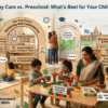 Day Care vs Preschool: What's Best for Your Child?