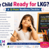 Is My Child Ready for LKG? A 12-Point Readiness Checklist