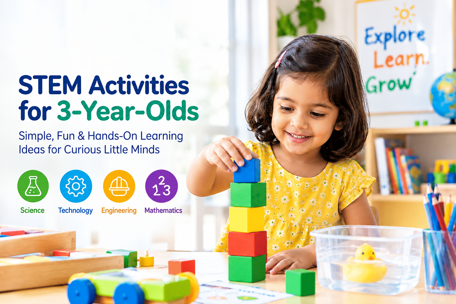 STEM activities for 3-year-olds